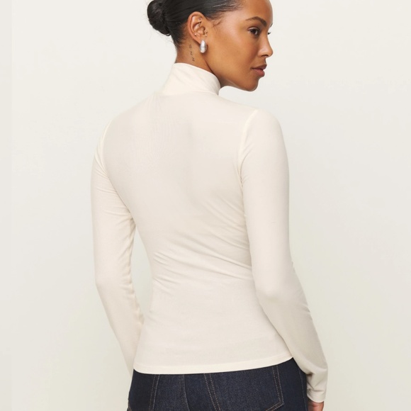 REFORMATION NELL KNIT TOP - Picture 2 of 6